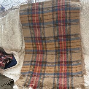 Plaid scarf